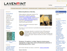 Tablet Screenshot of lavenmint.pl